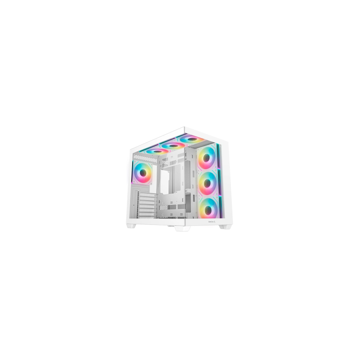 DEEPCOOL CASE MID TOWER CG530 7F BIANCO 7 FAN 120mm 2TG