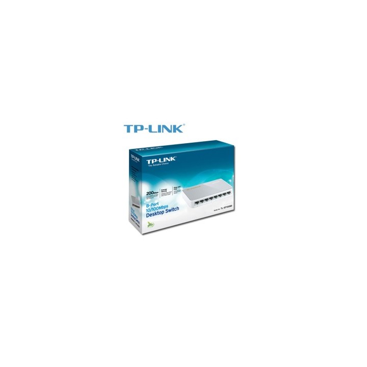 TP-LINK 8 PORTE 10/100 MINI SWITCH