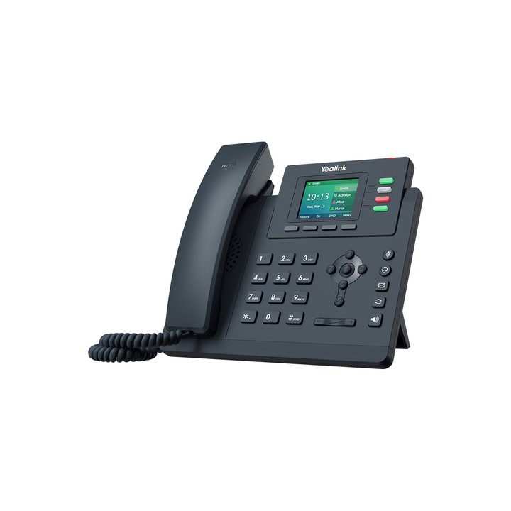 YEALINK TELEFONO VOIP 2XLAN GIGABIT POE, AUDIO HD OPUS, DISPLAY A COL.