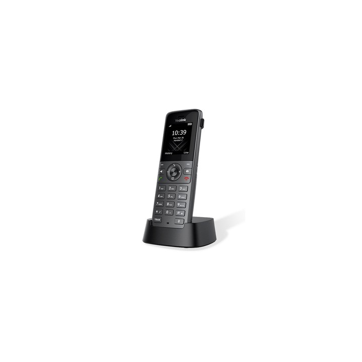 YEALINK TELEFONO CORDLESS DECT IP 10 ACCOUNT VOIP, 20 CHIAMATE, DISPL.