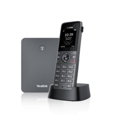YEALINK TELEFONO CORDLESS DECT IP 8 ACCOUNT VOIP, 8 CHIAMATE, DISPLAY.