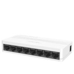 HIKVISION SWITCH L2, UNMANAGED, 8 10/100M RJ45 PORTS, DESKTOP PLASTIC.