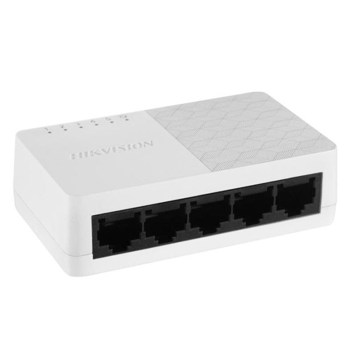 HIKVISION SWITCH 5 PORT GIGABIT UNMANAGED DESKTOP SWITCH 5 GIGABIT RJ.