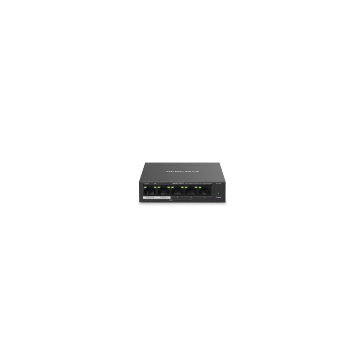 MERCUSYS GIGABIT SWITCH MS105GP MINI 5 PORTE (4 PoE) GIGABIT METALLO