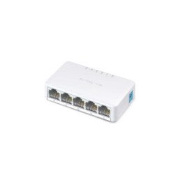 MERCUSYS SWITCH MS105 MINI 5 PORTE 10/100 PLASTICA