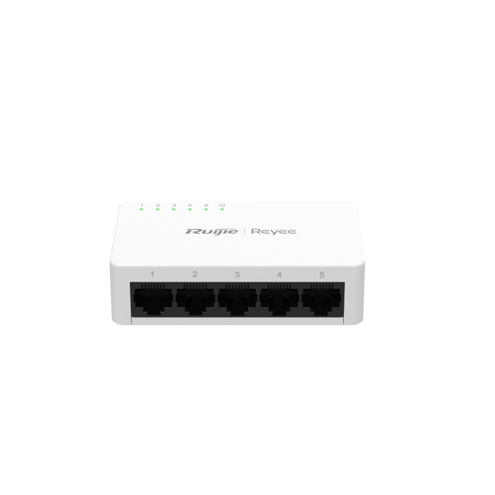 REYEE SWITCH NON GESTITO A 5 PORTE DA 10/100 MBPS (CHASSIS PLASTICO D.