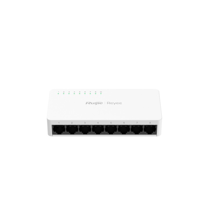 REYEE SWITCH NON GESTITO A 8 PORTE DA 10/100 MBPS (CHASSIS PLASTICO D.