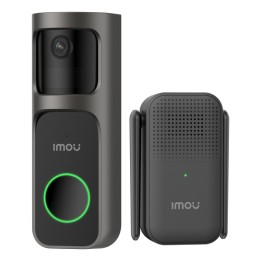 IMOU DOORBLELL 2S 2K KIT CAMPANELLO WI-FI WIRELESS, BATTERIA 5000MAH,.