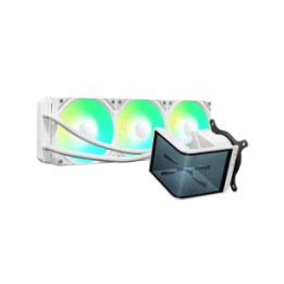 TRYX RAFF LIQUIDO PANORAMA SE ARGB 360 3D-AMOLED DISPLAY 360mm WHITE