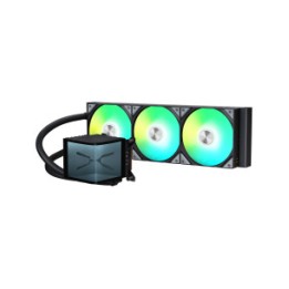 TRYX RAFF LIQUIDO PANORAMA 360 ARGB AIO 3D-AMOLED DISPLAY 360mm BLACK