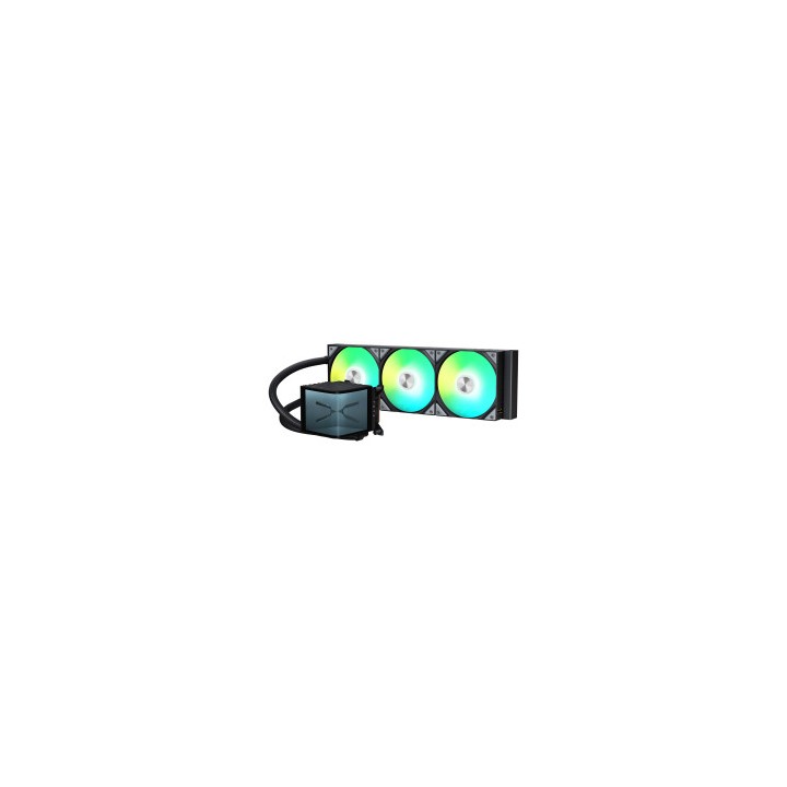 TRYX RAFF LIQUIDO PANORAMA 360 ARGB AIO 3D-AMOLED DISPLAY 360mm BLACK