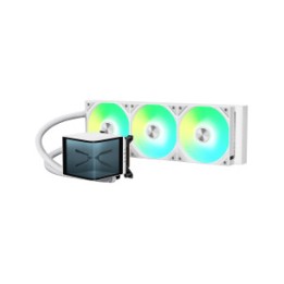 TRYX RAFF LIQUIDO PANORAMA 360 ARGB AIO 3D-AMOLED DISPLAY 360mm WHITE