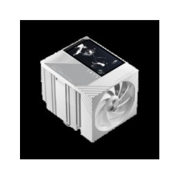 TRYX RAFF CPU TURRIS T620 IPS 5.0-Inch DISPLAY DUAL TOWER 120mm WHITE