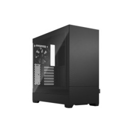 FRACTAL CASE M TOWER POP SILENT BLACK TG CLEAR TINT FD-C-POS1A-02