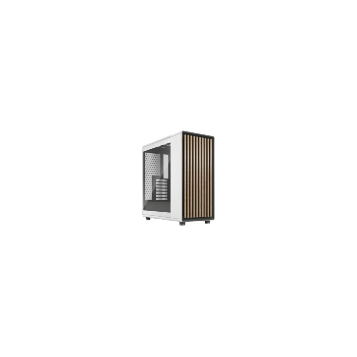 FRACTAL CASE MID TOWER NORTH CHALK WHITE TG CLEAR TINT