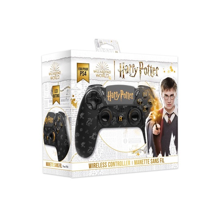 FREAKS AND GEEKS Harry Potter - Wireless Controller for PS4 with 3,5mm jack slot (black)