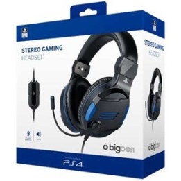 BIGBEN OLP Cuffie Stereo Gaming Nera PS4/PC