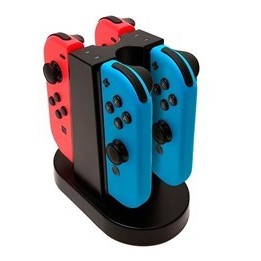 BIGBEN Base di ricarica per 4 Joy-Con Switch