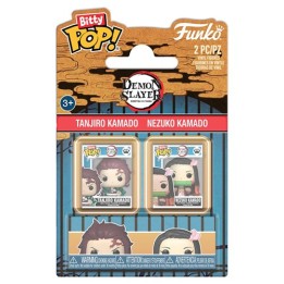 FUNKO Bitty POP 2-Pack Demon Slayer - Tanjiro Kamado & Nezuko Kamado