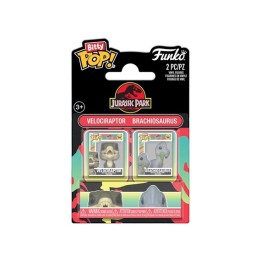 FUNKO Bitty POP 2-Pack Jurassic Park - Velociraptor & Brachiosaurus