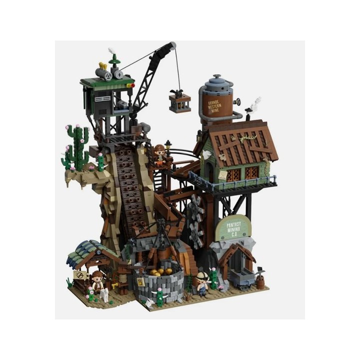 PANTASY 85025 EDIFICI MODULARI - La Miniera del vecchio West