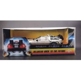 110922 - BACK TO THE FUTURE - DIECAST MODELLINO DA COLLEZIONE IN SCALA 1/18 1983 DELOREAN