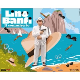 101160 - Lino banfi il commiserio cinemini pvc