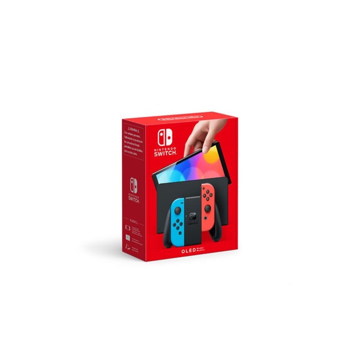 Nintendo Switch OLED Rosso Neon/Blu Neon