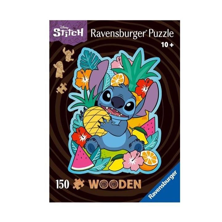RAVENSBURGER Disney Stitch - 150 pezziPuzzle di legno