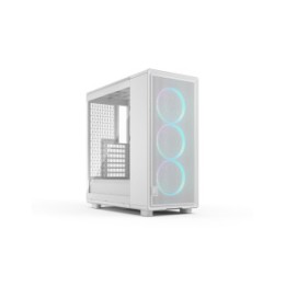 FRACTAL CASE MID TOWER EPOCH WHITE TG RGB LIGHT TINT 3120mm MOMENTUM..