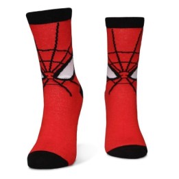 DIFUZED MARVEL SPIDER MAN : Calzini maschera unisex (39/42)