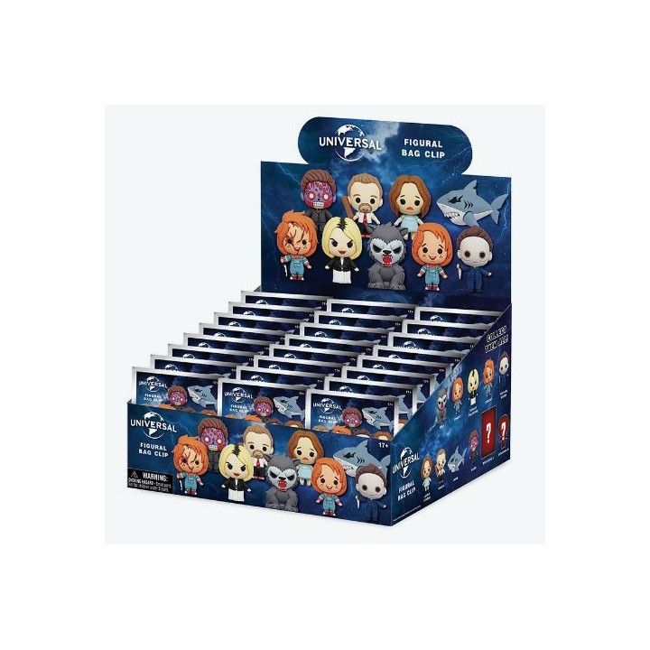 99807 - Universal Vault Horror Bag Clip Blind Box Display(24)