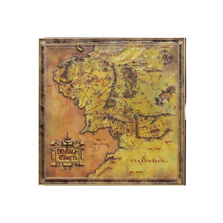 102939 - The lord of the rings - metal map