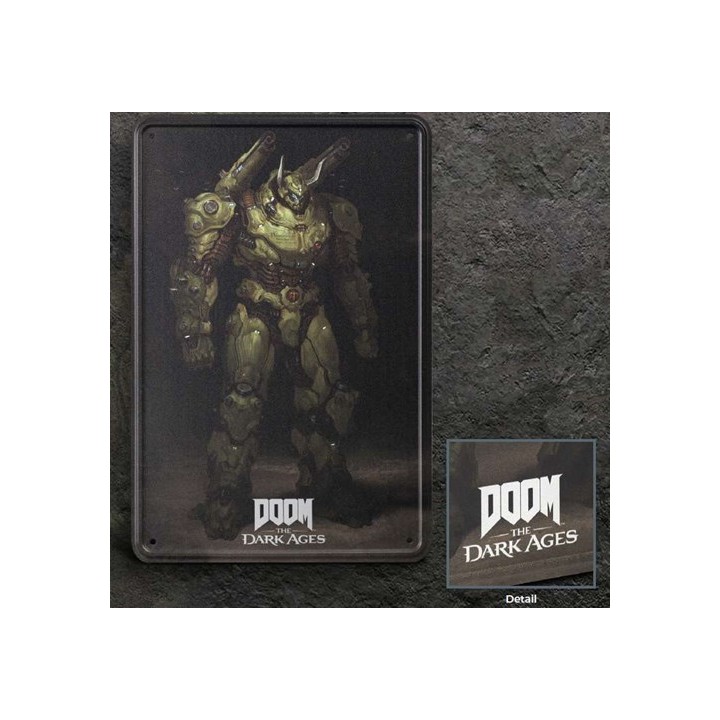 106731 - Doom the dark ages metal sign atlan