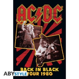 ABYSTYLE AC/DC - Poster grande: "Back in Black 80" (91.5x61)