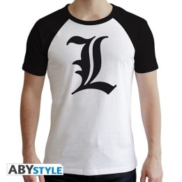 ABYSTYLE DEATH NOTE - T-SHIRT " L" black/white taglia L