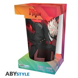 ABYSTYLE - DAN DA DAN - Large Glass - 400ml - "Okarun & Granny Turbo"