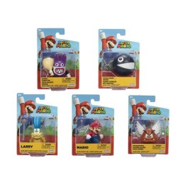 JAKKS PACIFIC NINTENDO SUPER MARIO FIGURE 6 CM WAVE 33 (ASSORTIMENTO 8 PERSONAGGI)