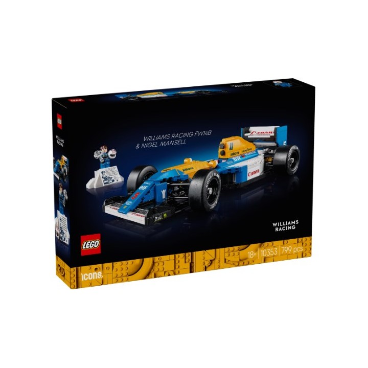 LEGO 10353 ICONS - Williams Racing FW14B e Nigel Mansell