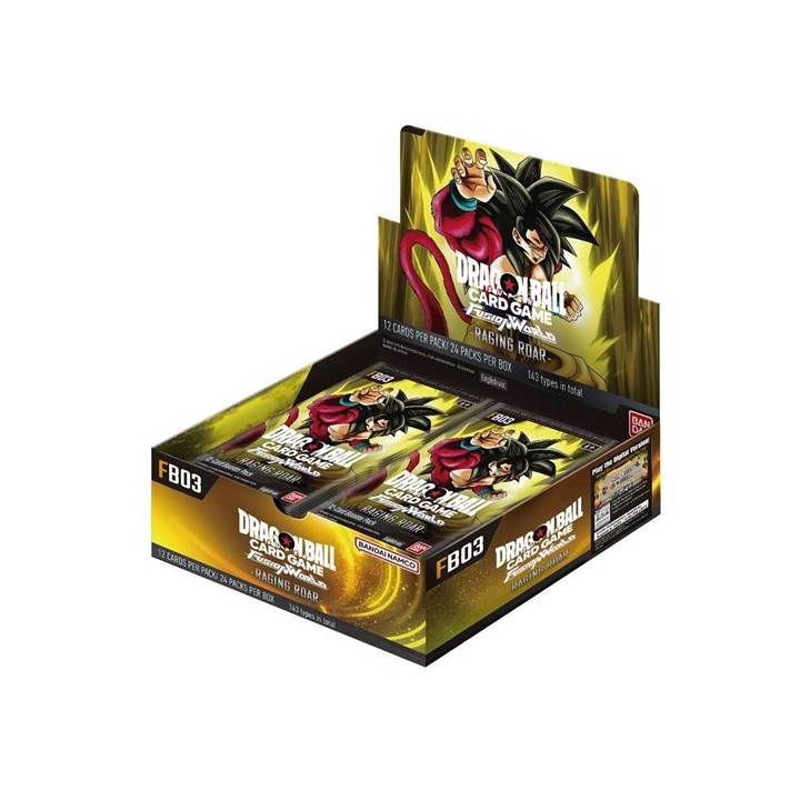 BANDAI Dragon Ball Super Card Game Fusion World Raging Roar FB-03 Dis.