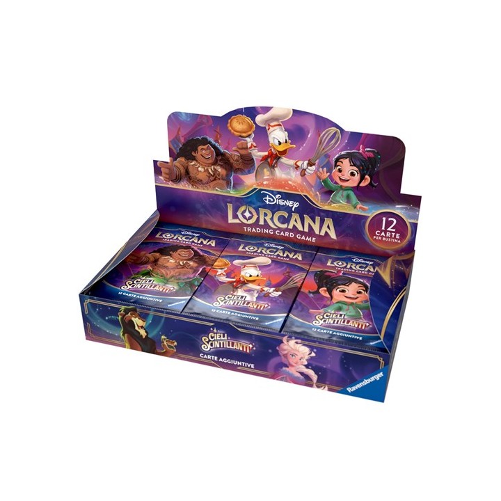 RAVENSBURGER DISNEY: LORCANA - SET 5 CIELI SCINTILLANTI BOOSTER DISPL.
