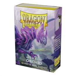 Dragon Shield Small Sleeves - Japanese Matte Dual Orchid 'Emme' (60 Sleeves)