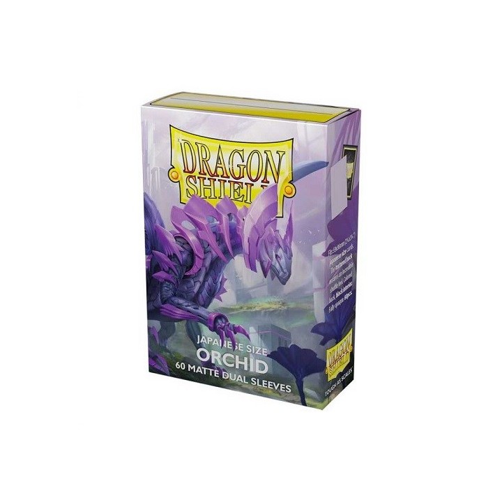 Dragon Shield Small Sleeves - Japanese Matte Dual Orchid 'Emme' (60 Sleeves)