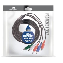 Cavo video componente per PS1/PS2/PS3 (in F&G bag + label)