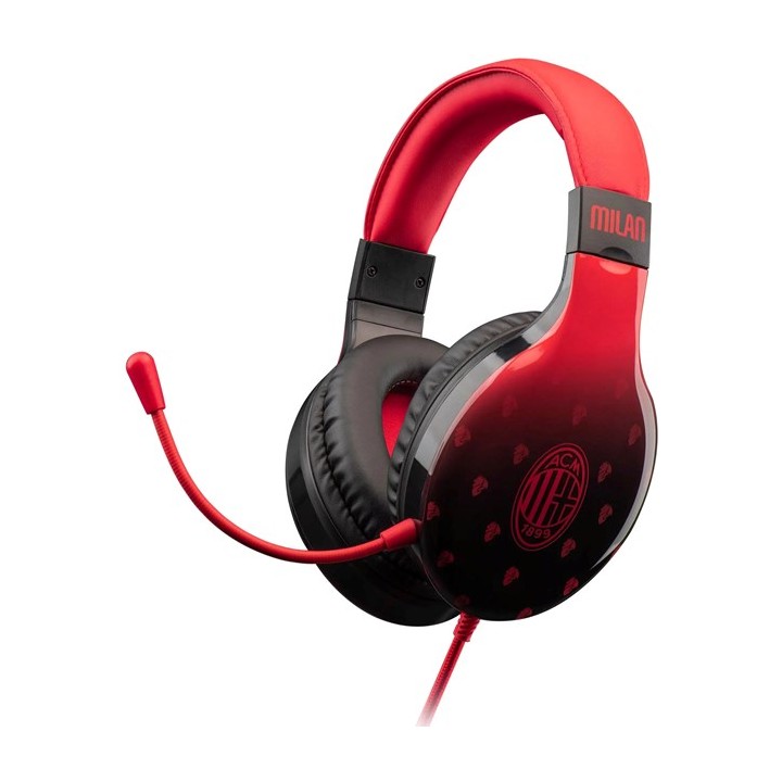 QUBICK Cuffie Gaming Ac Milan Devils