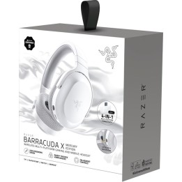 RAZER cuffie gaming Barracuda X - Mercury White