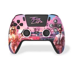 Bluetooth Wireless for PS5 Controller - LED - Thug Life