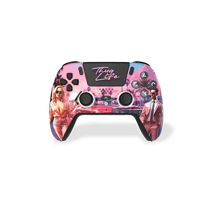 Bluetooth Wireless for PS5 Controller - LED - Thug Life