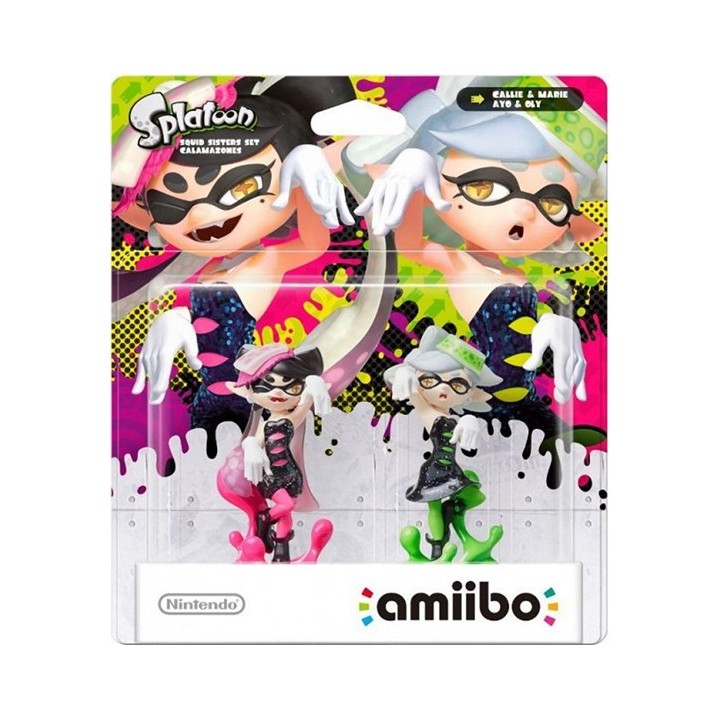 AMIIBO SPLATOON 2 SQUID SISTERS (CALLIE & MARIE)