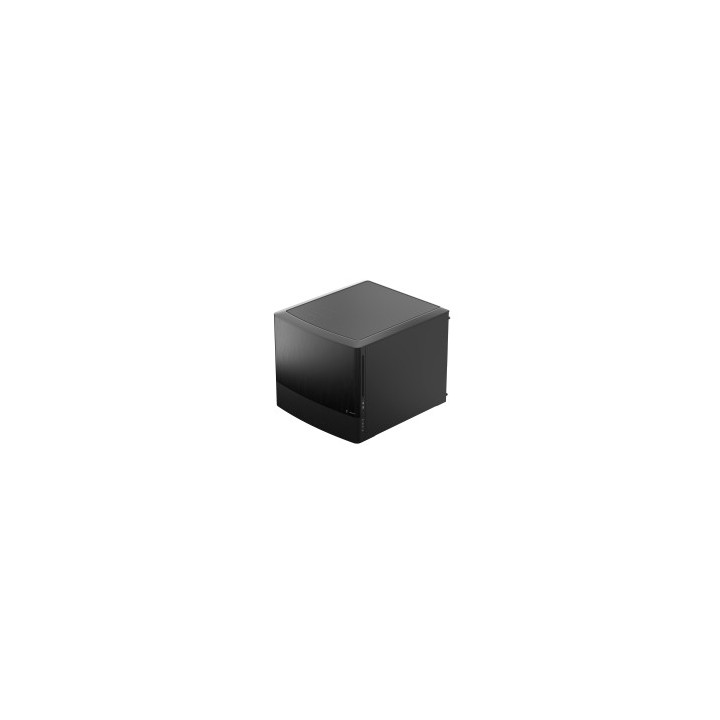 FRACTAL CASE MICRO ATX NODE 804 BLACK